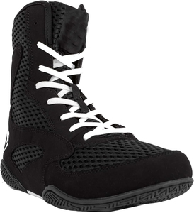 Professional High Quality Men's Genuine Leather Training <b>Shoes</b> Breathable Non-Slip Custom Printed Logo Winter Wrestling - Product Image 3