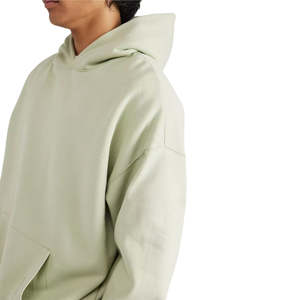 Custom Printed Embroidered <b>Soft</b> Touch Autumn <b>Hoodie</b> for Men Comfortable Cotton Fabric Warm Oversized Pullover Sweatshirt Daily - Product Image 1