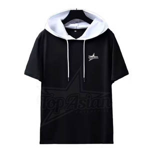 Hombres Casual Sudaderas con capucha Camiseta Tela de algodón Slim Fit OEM Logo Impresión al por mayor Proveedor - Product Image 1