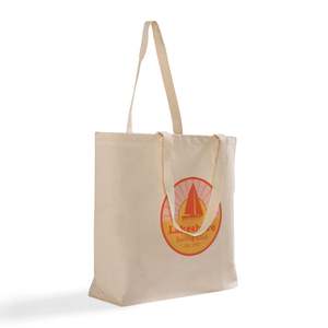 Custom Large Organic Cotton Tote <b>Bags</b> with Heat Transfer Printing <b>Medium</b> Size Shopping <b>Bag</b> with Logo-OR260 - Product Image 5