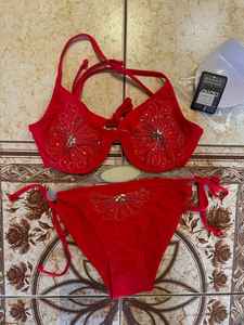 Nouveau design personnalisé robe sexy pour la plage sortie audacieuse perlée vêtements de plage bikini ensemble prêt à porter sexy - Product Image 5