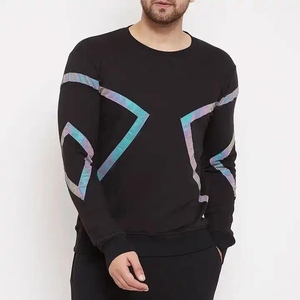 Sweat-shirts pour hommes de haute qualité, basiques, en coton mélangé, vierges, décontractés, 100% coton, polaire épais, couleur unie, épaules tombantes - Product Image 4