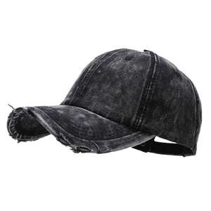 Gorra de Béisbol de Mezclilla Vintage de Primera Calidad G5 2026, 6 Paneles, Unisex, Visera Curva, Gorra Trucker Personalizada con Parte Superior Suave - Product Image 2