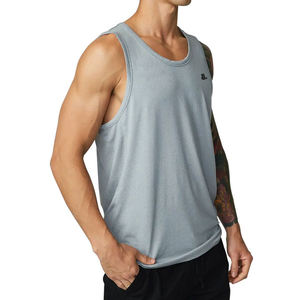 Camiseta sin Mangas Informal, Transpirable y de Secado Rápido para Hombre, de Algodón y Fibra de Bambú para Verano, Calidad Premium, Cómoda - Product Image 4