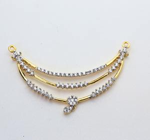 Colgante de Diamante de Corte Redondo en Oro Amarillo de 14K para Mujer, Opciones de Diamantes Cultivados en Laboratorio y Naturales, Color D a G, Claridad IF a SI2, Regalo de Joyería - Product Image 1