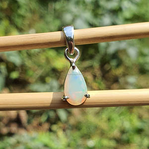 Colgantes de Plata de Ley 925 con Ópalo Etíope en Forma de Lágrima, Chapados en Oro, para Bodas, Venta al Por Mayor - Product Image 4