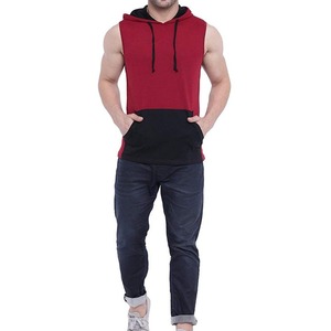 Nueva Llegada: Sudadera con Capucha para Gimnasio y Fitness para Hombre, Spandex/Poliéster, Anti-Pilling, Secado Rápido, Transpirable, Corte Musculoso, Camiseta de Verano - Product Image 6