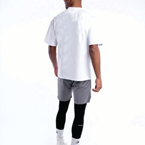 100% Cotton 230 Gsm Blank <b>Plain</b> Black <b>Oversized</b> Graphic Unisex Custom <b>T</b>-<b>Shirt</b> Women Men Full Short Sleeve <b>T</b> <b>Shirt</b> - Product Image 5