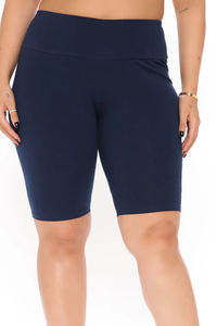 Shorts de cycliste pour femmes, été, décontractés, de haute qualité, respirants, séchage rapide, taille haute, en élasthanne/polyester - Product Image 5