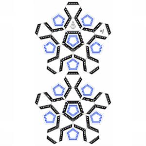 Ballon de football de la série sportive à haute rétention d'air pour les jeunes et les adultes, en cuir cousu à la machine, tailles 5, pour tous les temps, entraînement en ligue - Product Image 2