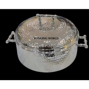 Ensemble de deux réchauds à fondue carrés en bois, luxe, nouveau, casserole classique, élégant, vente en gros, nouveau réchaud à nourriture en bois fantaisie - Product Image 3