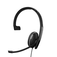 EPOS ADAPT 135 Headset Telepon Headband dengan Colokan USB Asal CN Model 1000907 Paket 5 Unit