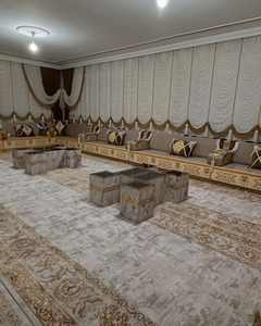 Sièges au sol orientaux, canapé ethnique, canapé Majlis arabe, canapé de style ottoman, ensemble Jalsa arabe, sièges au sol orientaux de luxe - Product Image 2