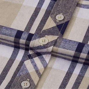 Chemise en flanelle pour homme, design très demandé, prix raisonnable, anti-froissement, vente chaude, manches longues, avec tissu dernier cri - Product Image 6