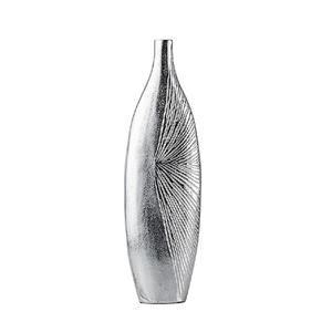 Vase en aluminium de conception unique fleurs tenant la table Vase à fleurs décoratif bureau et maison Noël décorer Vase en métal - Product Image 1