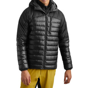 Nouvelle veste d'hiver matelassée pour homme, légère et tendance, col montant, logo sur le devant - Vente en gros, coton mélangé de haute qualité, usage extérieur - Product Image 5