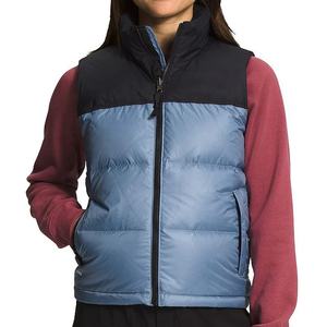 Chaleco de burbujas para mujer, chaqueta acolchada con logotipo OEM, personalizado, para invierno - Product Image 1