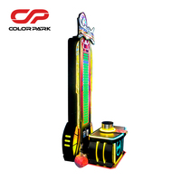 Parc coloré populaire arcade intérieure roi des marteaux machine de jeu à pièces boxe nouvelles machines à marteaux machine d'arcade
