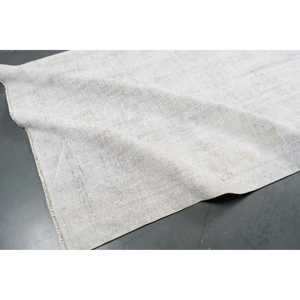 Tapis vintage, tapis turc 5,2x9,9 pieds, tapis persan en laine blanc-gris - Product Image 5