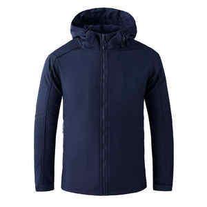 Chaqueta de Forro Polar para Hombre, con Cuello Alto, Impermeable y Resistente al Viento, para Uniformes de Reparto, Deportes y Safari, con Logotipo Personalizado para Exteriores, OEM - Product Image 2