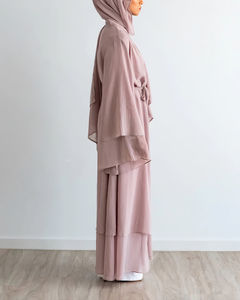 Abayas islamiques de haute qualité fabriquées par des fabricants de qualité supérieure, abayas turques de haute qualité, kaftan musulman uni, robes musulmanes pour femmes - Product Image 6