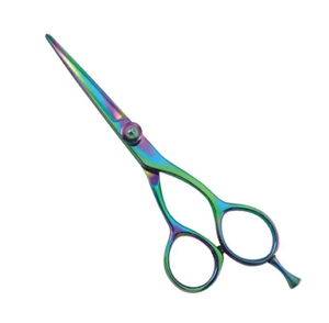 Tijeras de Belleza Rainbow, Acero Inoxidable, Hoja Afilada, Profesionales para Salón, para Diestros, de IMANS - Product Image 1