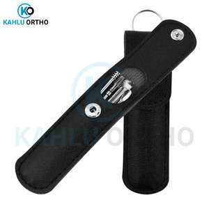 KAHLU ORTHOPEDIC-Juego de 6 piezas de herramientas reutilizables para limpiar los oídos con bolsa de cuero de almacenamiento - Product Image 6