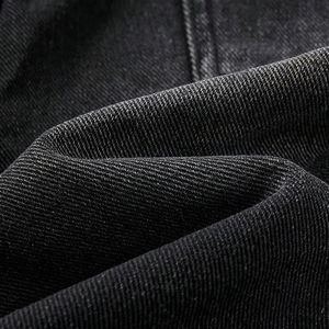 Pantalones Cortos de Mezclilla Baggy para Hombre, Estilo Streetwear, con Apliques de Pedrería y Bordados Personalizados, Lavado Ácido, Tendencia 2026 - Product Image 6