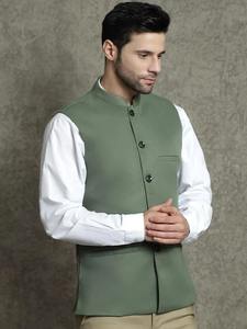 Chaleco Tradicional Étnico Hecho a Mano para Hombre, Costuras Premium, Ropa Casual de Verano, Impermeable, Resistente al Viento y Transpirable - Product Image 6