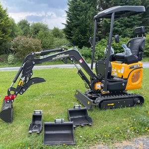 รถขุดขนาดเล็ก Rhino XN12-9 ควบคุมด้วยเซอร์โวจอยสติ๊ก เครื่องยนต์ Laidong ประสิทธิภาพสูง 4 บุ้งกี๋ พร้อมหัวไฮดรอลิกสำหรับเบรกเกอร์ - Product Image 1