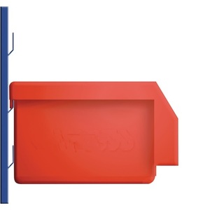 Blue PE <b>Storage</b> Bin L290xW140xH130mm GRID PLAN <b>Plastic</b> <b>Storage</b> Box - Product Image 4