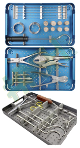 Ensemble d'instruments K-Wire avec boîte en aluminium, instruments Kirshner et K-Wire en acier et métal, ensemble d'implants K-Wire et de fils Kirshner - Product Image 5
