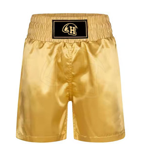 Short de boxe personnalisé Short de boxe professionnel unisexe vierge à impression personnalisée Concevez votre propre short de boxe sur mesure - Product Image 1