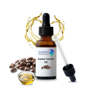 Vente en gros d'huile de ricin biologique 100% pure pressée à froid huile de ricin naturelle hydratante huile de soin des cheveux huile de support - Product Image 1