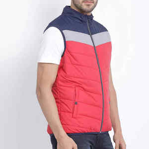 Veste matelassée décontractée et élégante pour hommes, respirante et confortable, avec des couleurs personnalisées de haute qualité et faciles à laver - Product Image 3