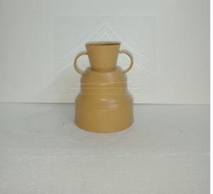 Florero de hierro de Metal adornado con acabado de pátina antigua, centro de mesa costero elegante, bodas hechas a mano sofisticadas para el hogar - Product Image 4