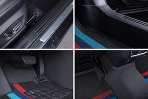 Tapis de sol de voiture noirs antidérapants imperméables sur mesure pour modèles Tucson 5D TPE TUCSON LT <span class=keywords><strong>2017</strong></span> - Product Image 4