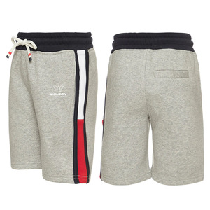 Short en coton pour hommes avec logo personnalisé Vente en gros Sweat Hommes Fitness Running Short Respirant Gym Shorts Coton Hommes Shorts Unisexe. - Product Image 4