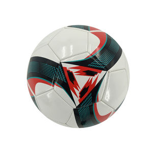 Ballon de football en cuir PU personnalisé avec logo, service OEM, idées nouvelles, ballon de football pakistanais en cuir PU personnalisé - Product Image 4