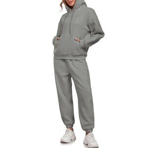 Tendance Mode Usine Logo personnalisé Mode Solide Pull Survêtements Hommes Femmes Training Cargo Survêtements avec Poche - Product Image 5