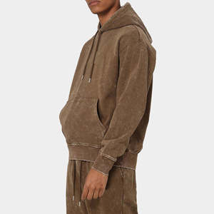 Best Price Solid Color Casual Wear <b>Pullover</b> Hoodies Oversized <b>Pullover</b> <b>Men</b> 100% Cotton Hoodies - Product Image 3