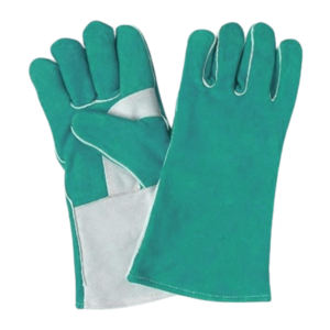 Gants en cuir de vachette pleine fleur de qualité supérieure pour le travail, la soudure, la lutte contre les incendies, le barbecue – usage général, flexibles, logo personnalisable - Product Image 2