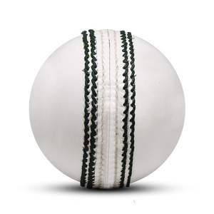 KC ENTERPRISES-Balle de cricket 2 pièces en cuir blanc léger pour tous les formats - Product Image 3