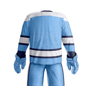 Uniforme de Hockey sobre Hielo Personalizado de Poliéster de Alta Calidad, Fabricado en Fábrica, Uniforme de Hockey sobre Hielo a Bajo Precio - Product Image 6