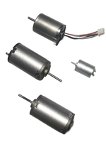 Motor DC 24V Kecil Berkinerja Tinggi Tipe Sikat Karbon Magnet Permanen Kipas Kotak Belakang Mobil Printer Otomatisasi Peralatan Rumah Tangga 3.2W
