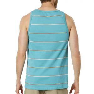 Camisetas de Gimnasio Casuales para Hombre, Sin Mangas, Tejidas, Ecológicas, Impermeables, Transpirables, de Algodón y Poliéster, Diseño de Transferencia de Calor, Verano - Product Image 2