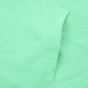 Sudaderas con capucha en blanco de Color sólido de alta calidad para hombre, mezcla de poliéster/algodón, forro polar transpirable con cremallera completa, sudaderas con capucha de invierno - Product Image 3