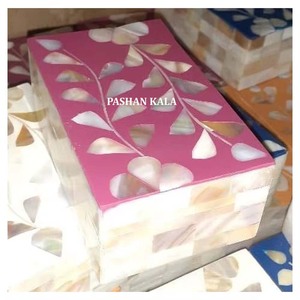 Boîtes en bois brillant de conception naturelle Boîtes en nacre avec conception de haute qualité Boîte faite à la main avec prix de gros - Product Image 1