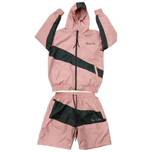Cheap Price Custom Custom Color Windbreaker Vintage Style Nylon Tracksuits Nylon Windbreaker <b>Jacket</b> Custom Track <b>Suit</b> Set - Product Image 4