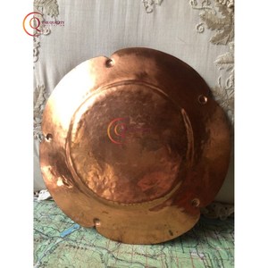 Bandeja de servicio de cobre puro a precio barato placa de cobre de calidad superior personalizada chapada en cobre hecha a mano para decoración de boda de mesa - Product Image 3